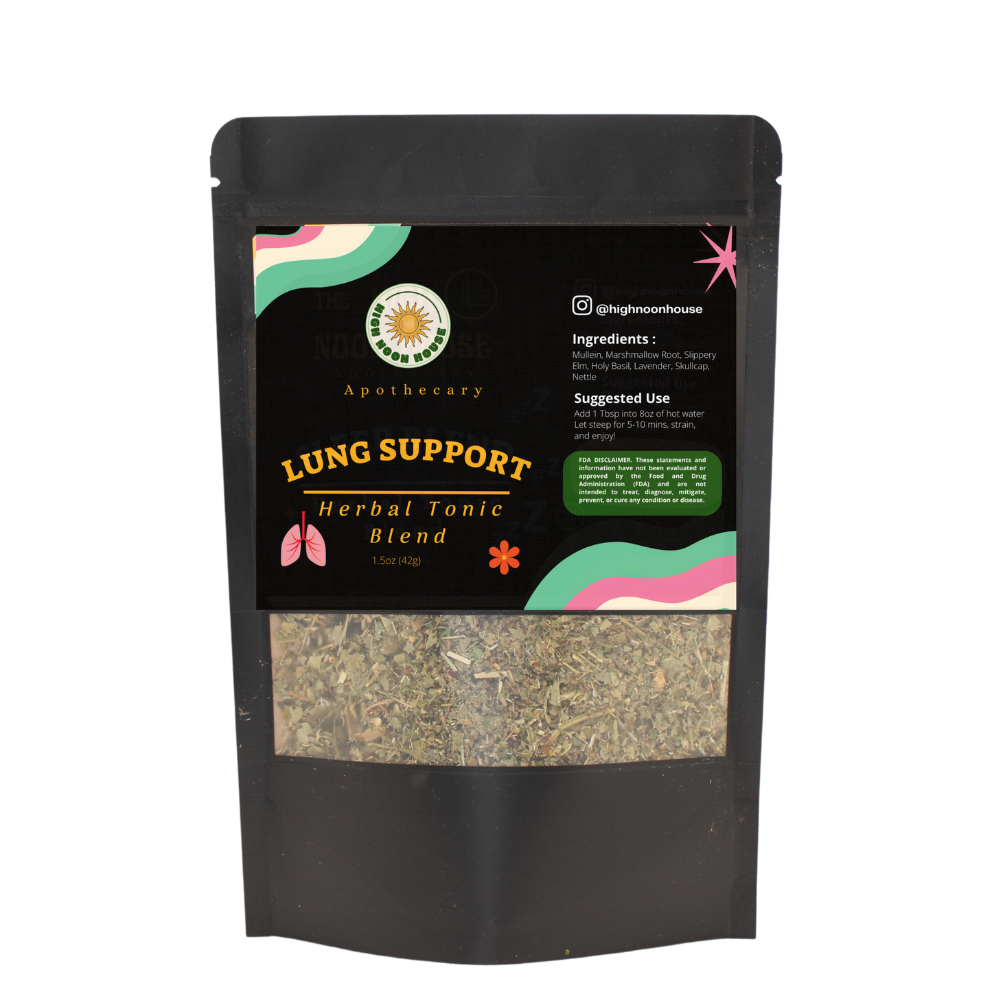 Lung Support - Herbal Tea Tonic Blend